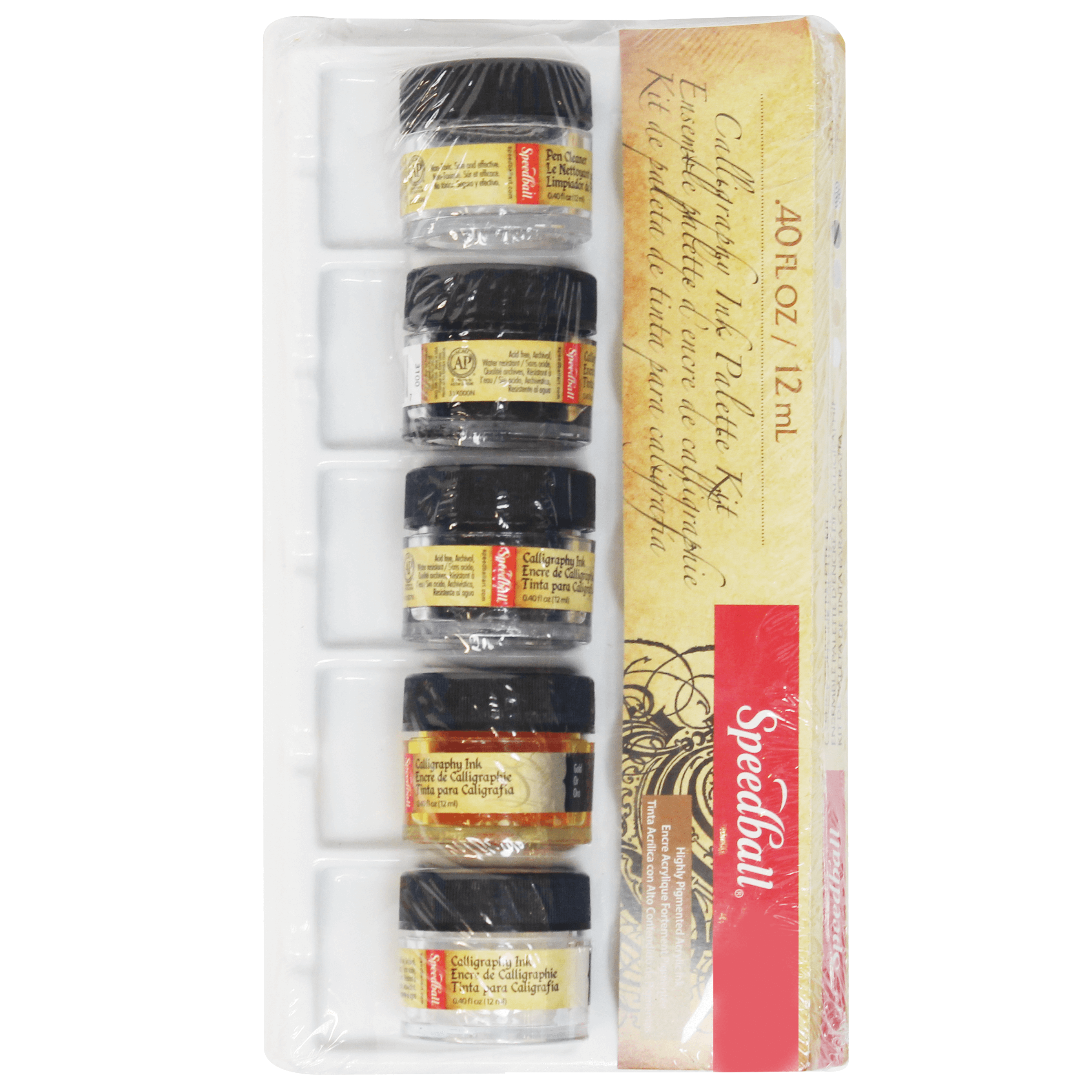 Kit de Tinta Para Caligrafia Speedball 3133